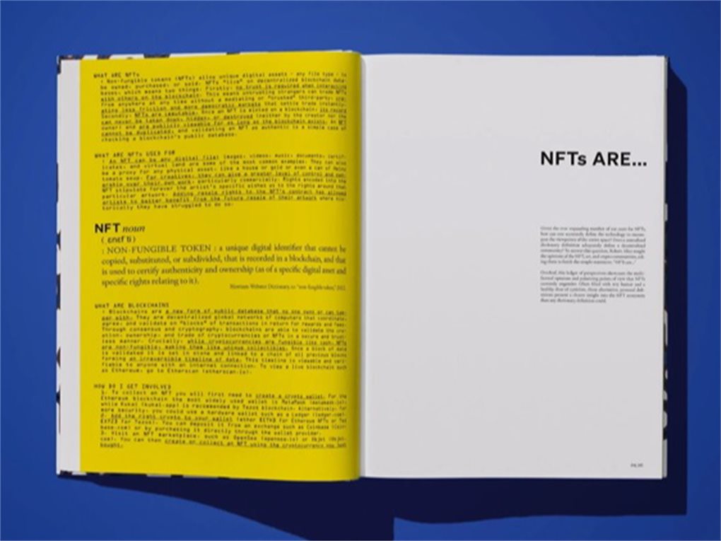 On NFTs. The Hard Code Edition