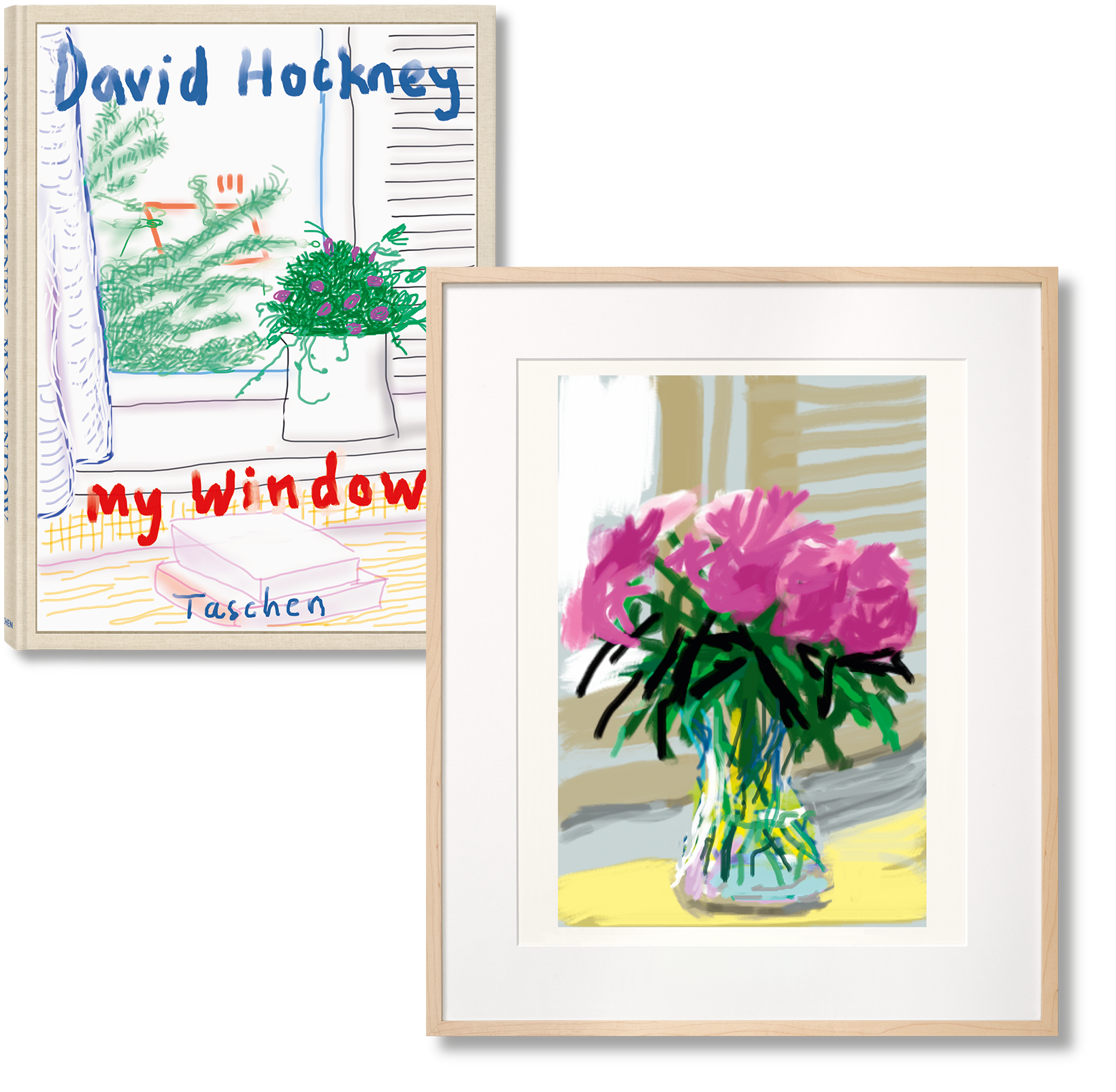 David Hockney My Window, Art Edition (No. 1–250)  No. 535 A Edition/SOLD OUT